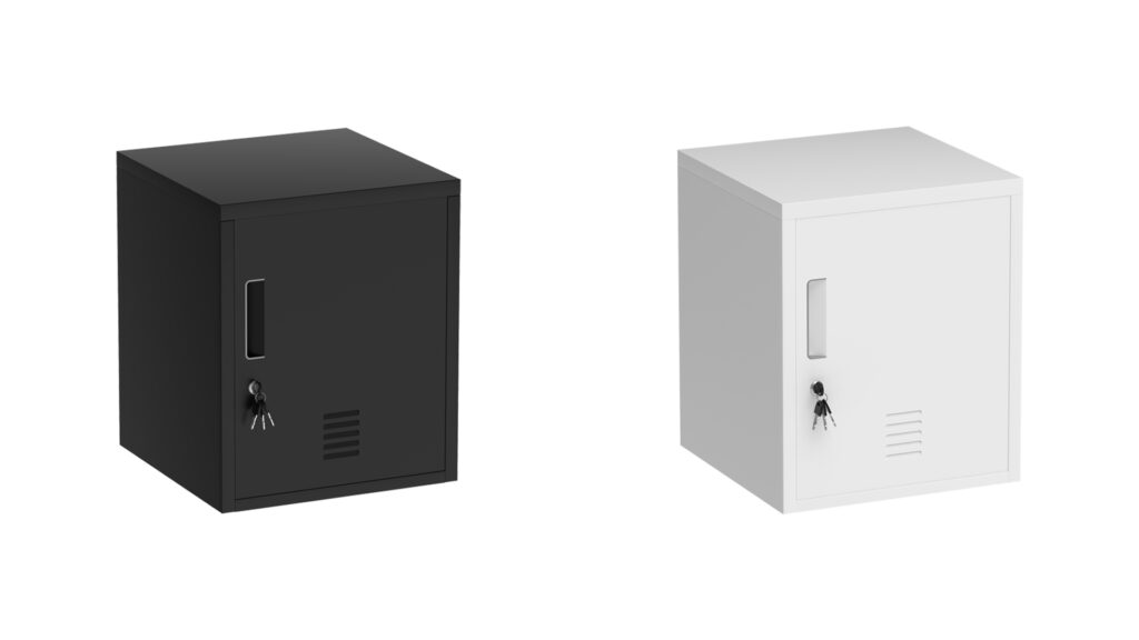Small Metal Storage Locker